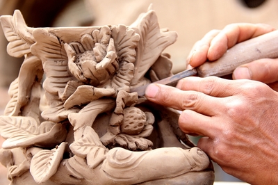 平涼泥塑藝人劉泉: 30多年熱衷&ldquo;玩&rdquo;泥巴