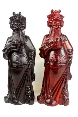 【廠家直銷紅木工藝品財神擺件 木質工藝品 武財神爺佛像 一件起】價格,廠家,圖片,木質、竹質工藝品,如皋市下原鎮振新紅木工藝品廠-